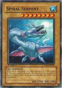 Yu-Gi-Oh! Spiral Serpent Common A844
