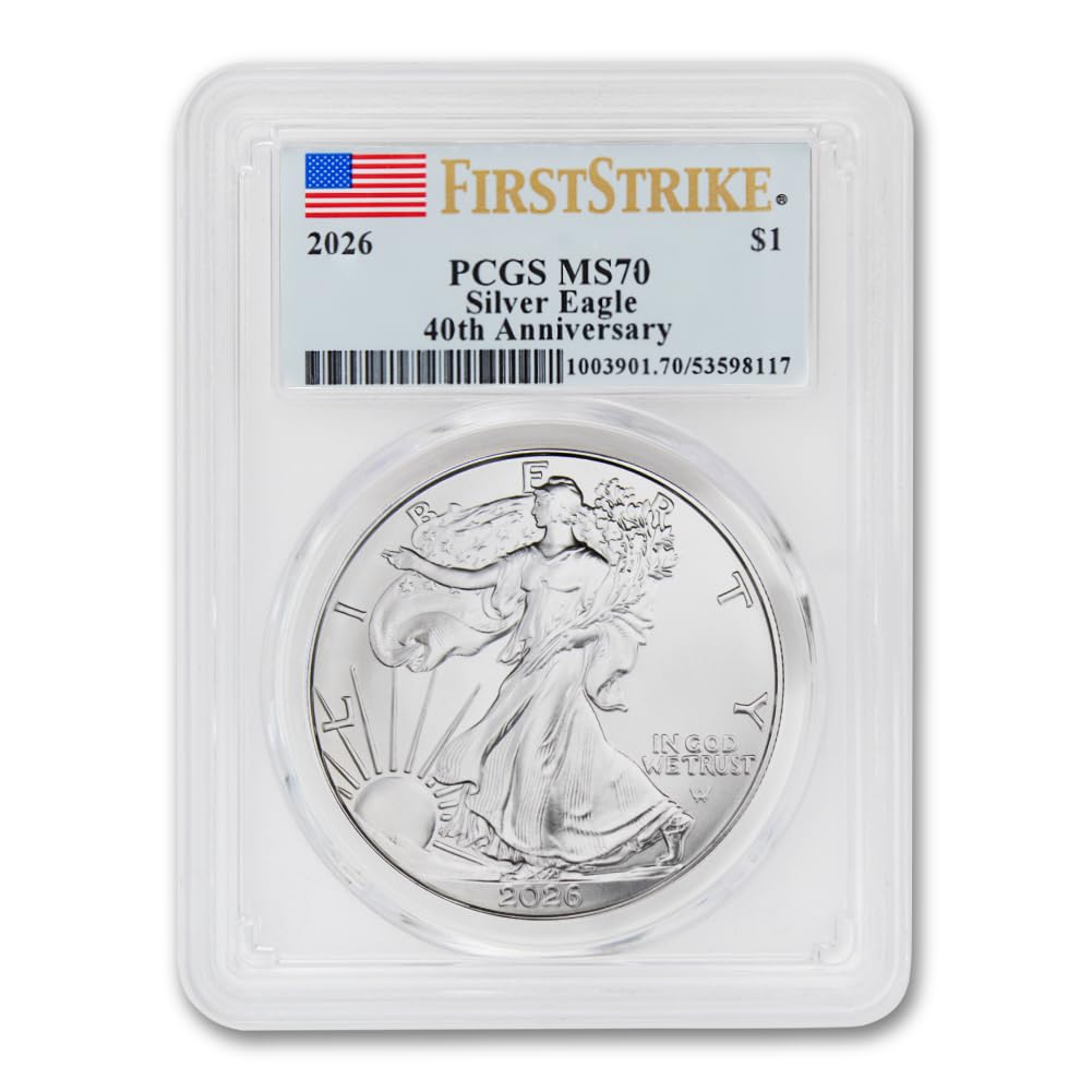1 oz American Silver Eagle Coin MS-70 A5213
