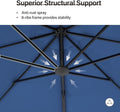 11ft Cantilever Patio Umbrella T647