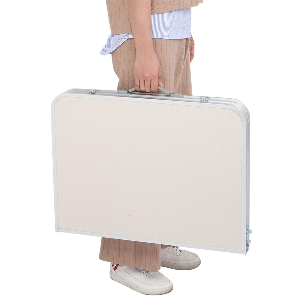 Folding Picnic Table 3FT Portable Camping Table White T203744