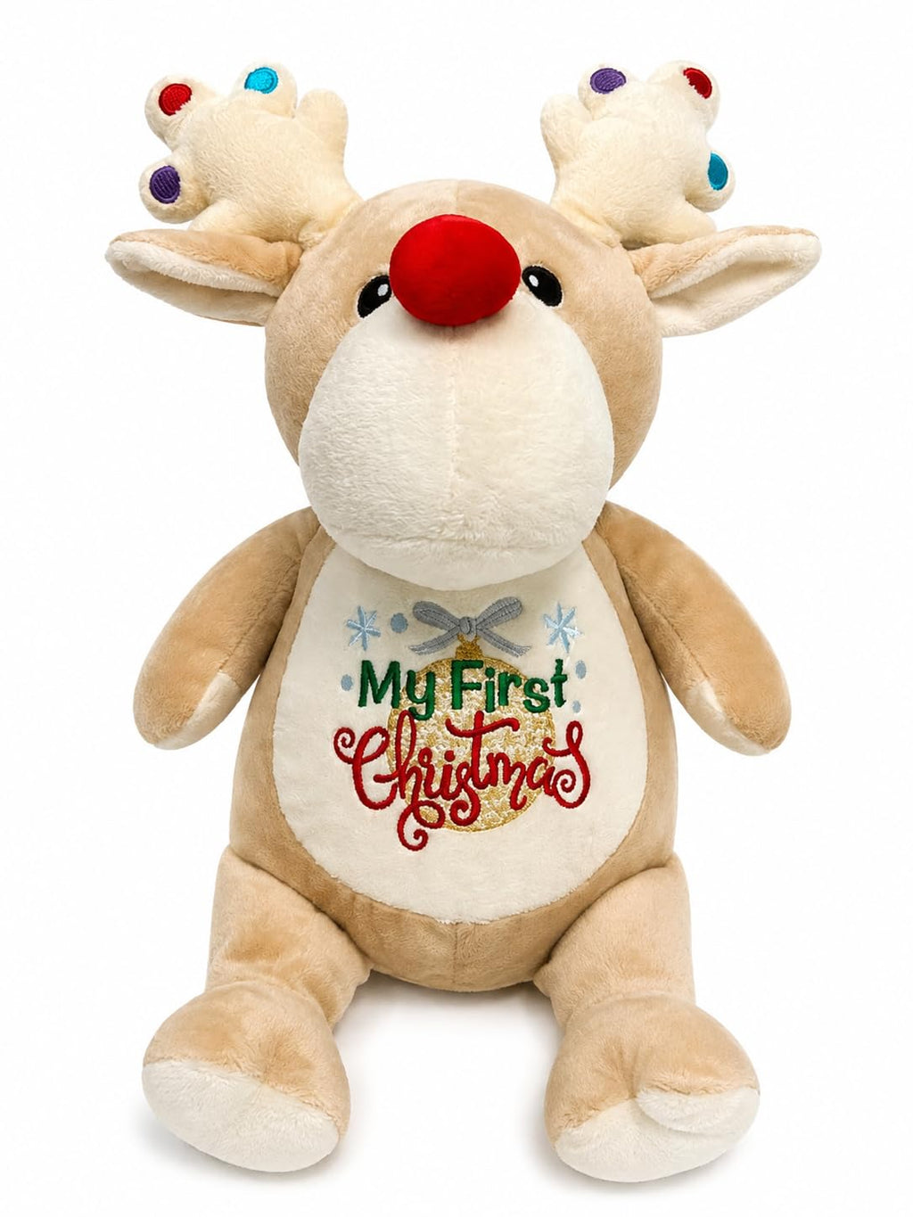 Embroidered My First Christmas Keepsake Plush O336178