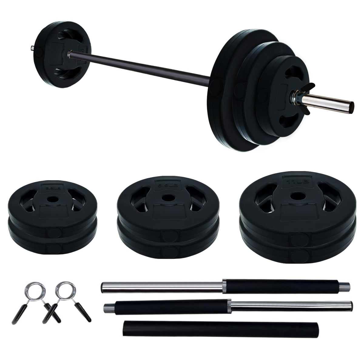40 LB Adjustable Barbell Weight Set F559103