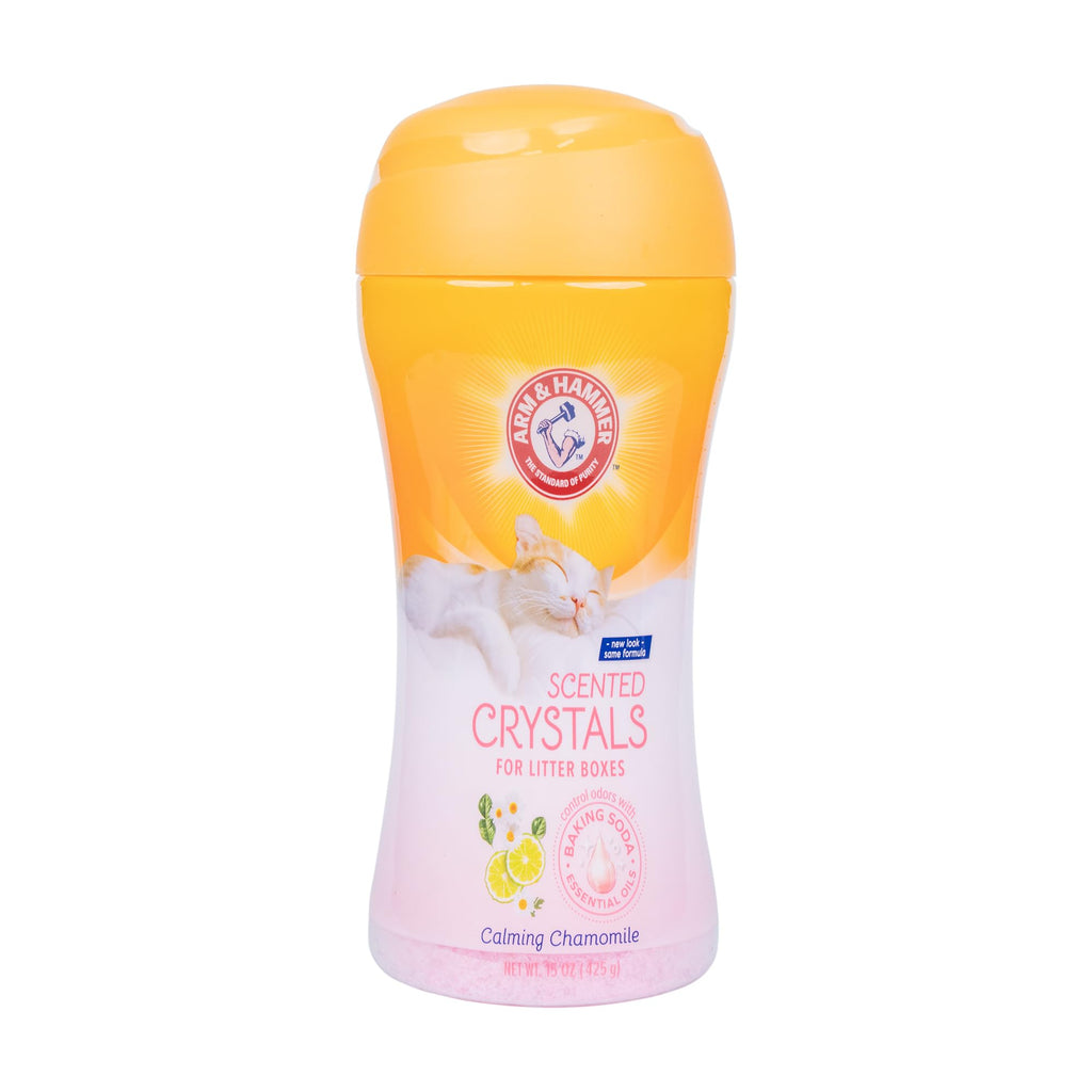 Calming Cat Litter Deodorizing Crystals Chamomile 15 Oz F903460