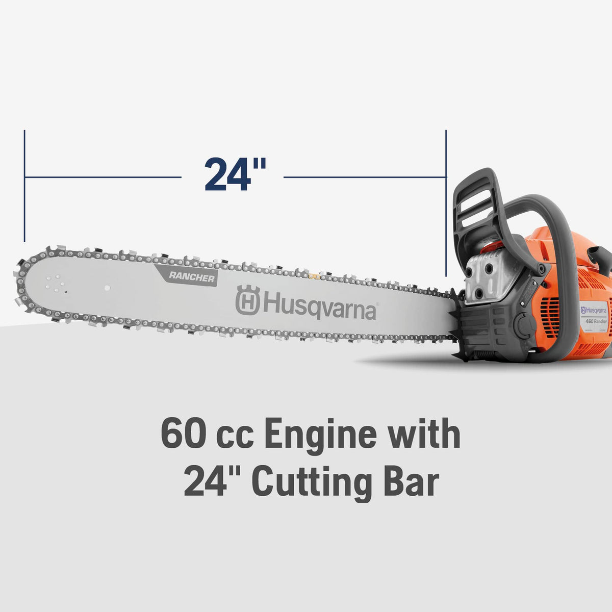 Gas Powered Chainsaw 24 Inch N438874