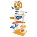 70 inch Multi-Level Cat Tree Tower with Scratching Posts D759
