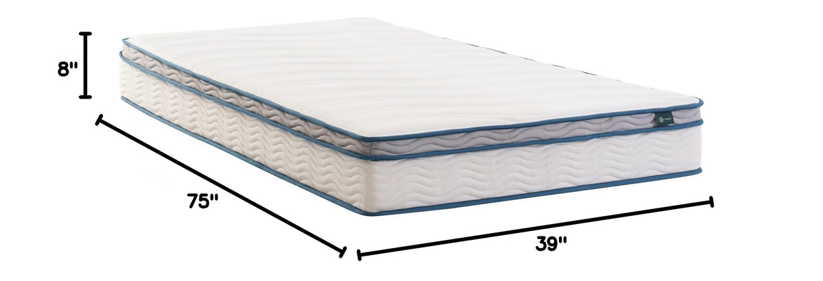 8 Inch Medium Firm Hybrid Mattress, Twin L22617