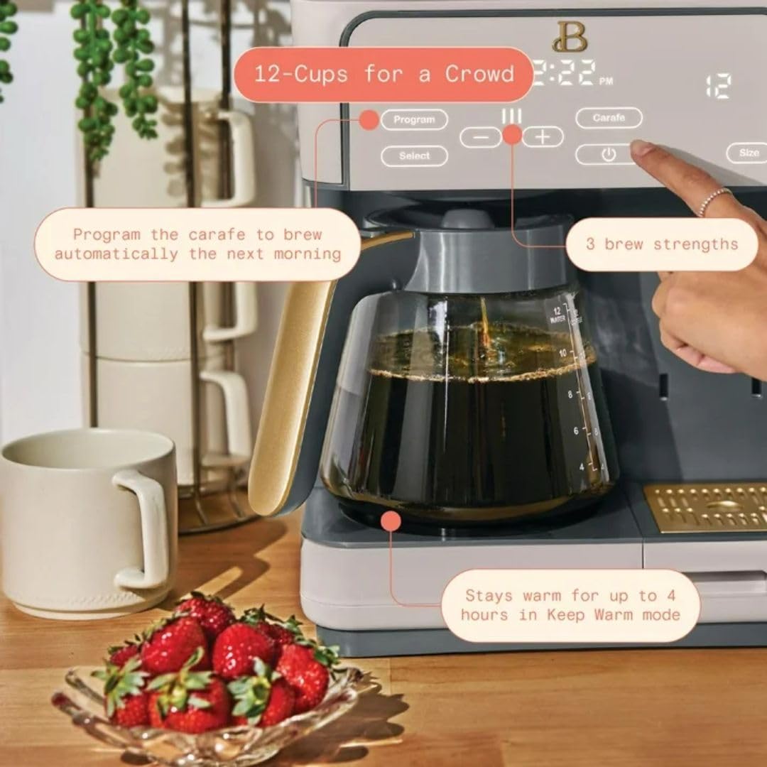 12-Cup Programmable Coffee Maker B442