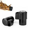 2 Pack Alto Saxophone End Cap Plug Plastic Replacement Parts B513
