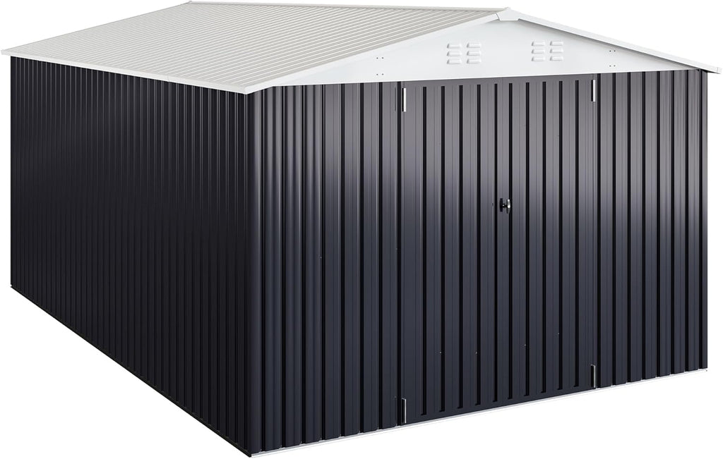 10x14 FT Metal Garden Storage Shed W140