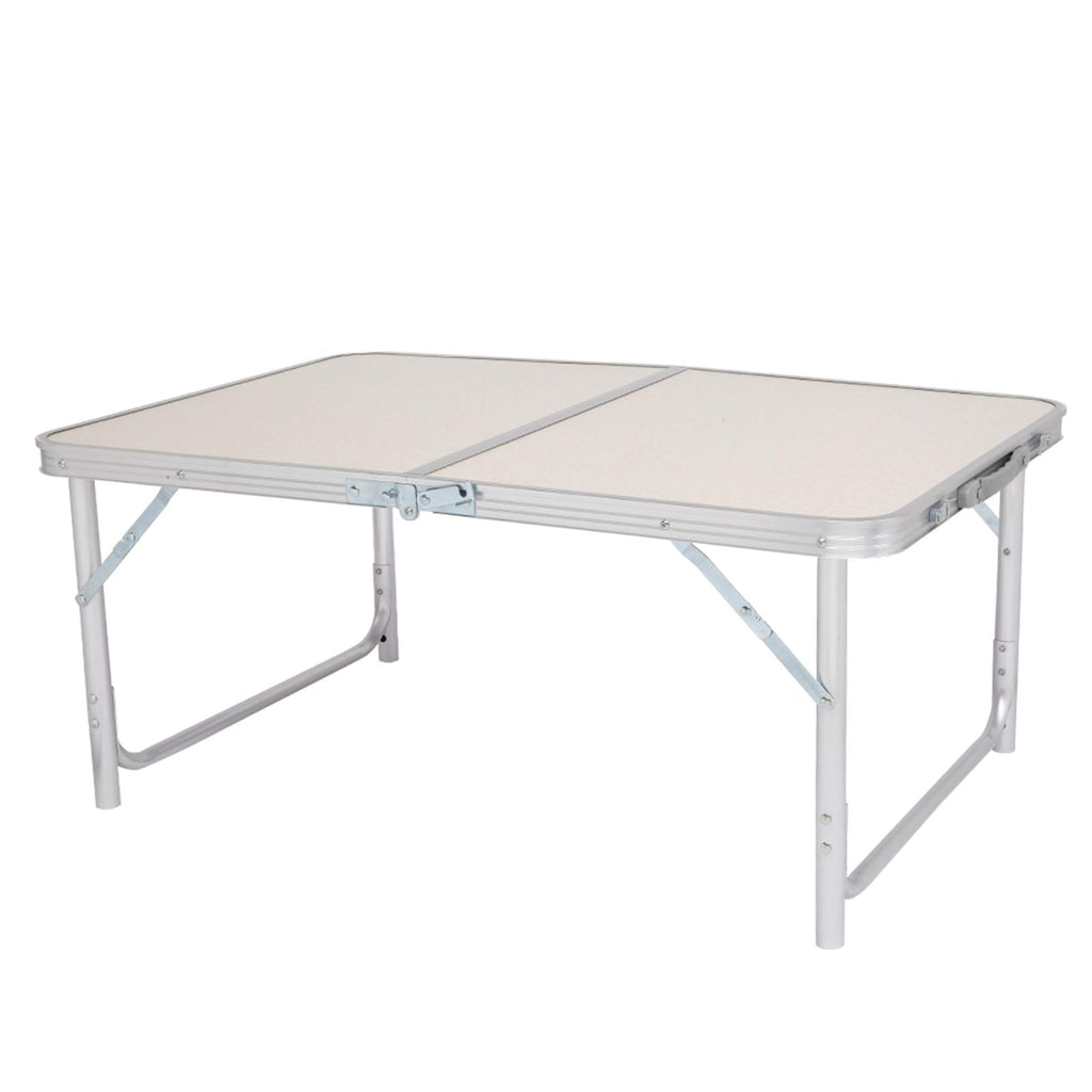 Folding Picnic Table 3FT Portable Camping Table White T203744