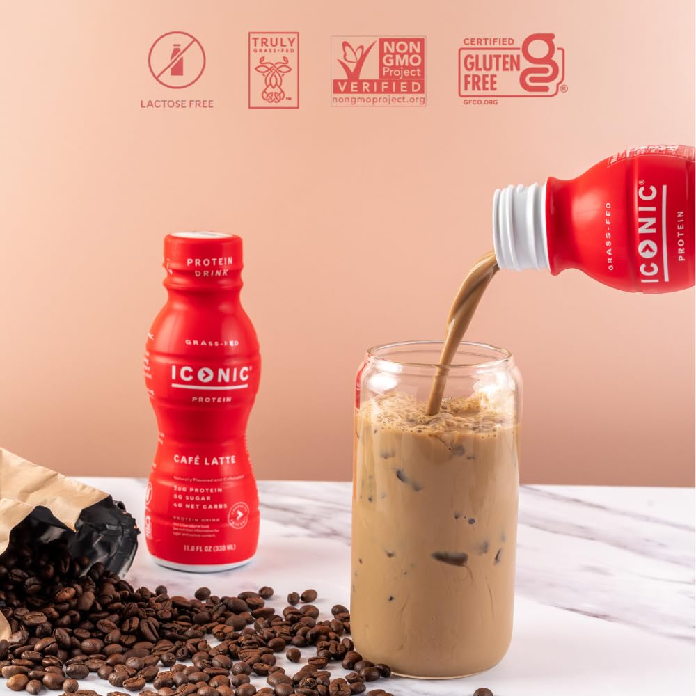 Sugar Free Low Carb Protein Coffee Drinks 12 Pack U571