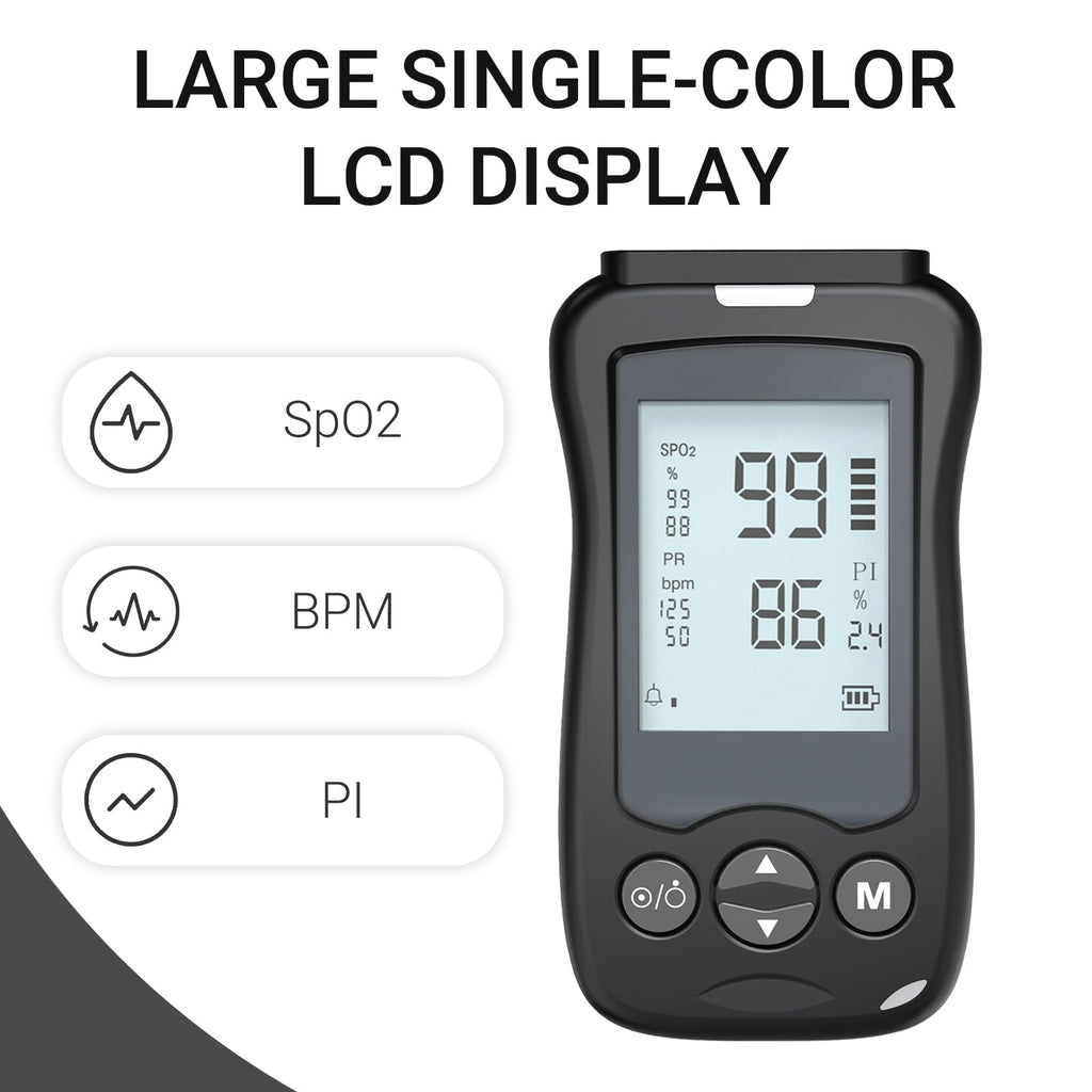 Handheld Pulse Oximeter with Wrap Probe A572