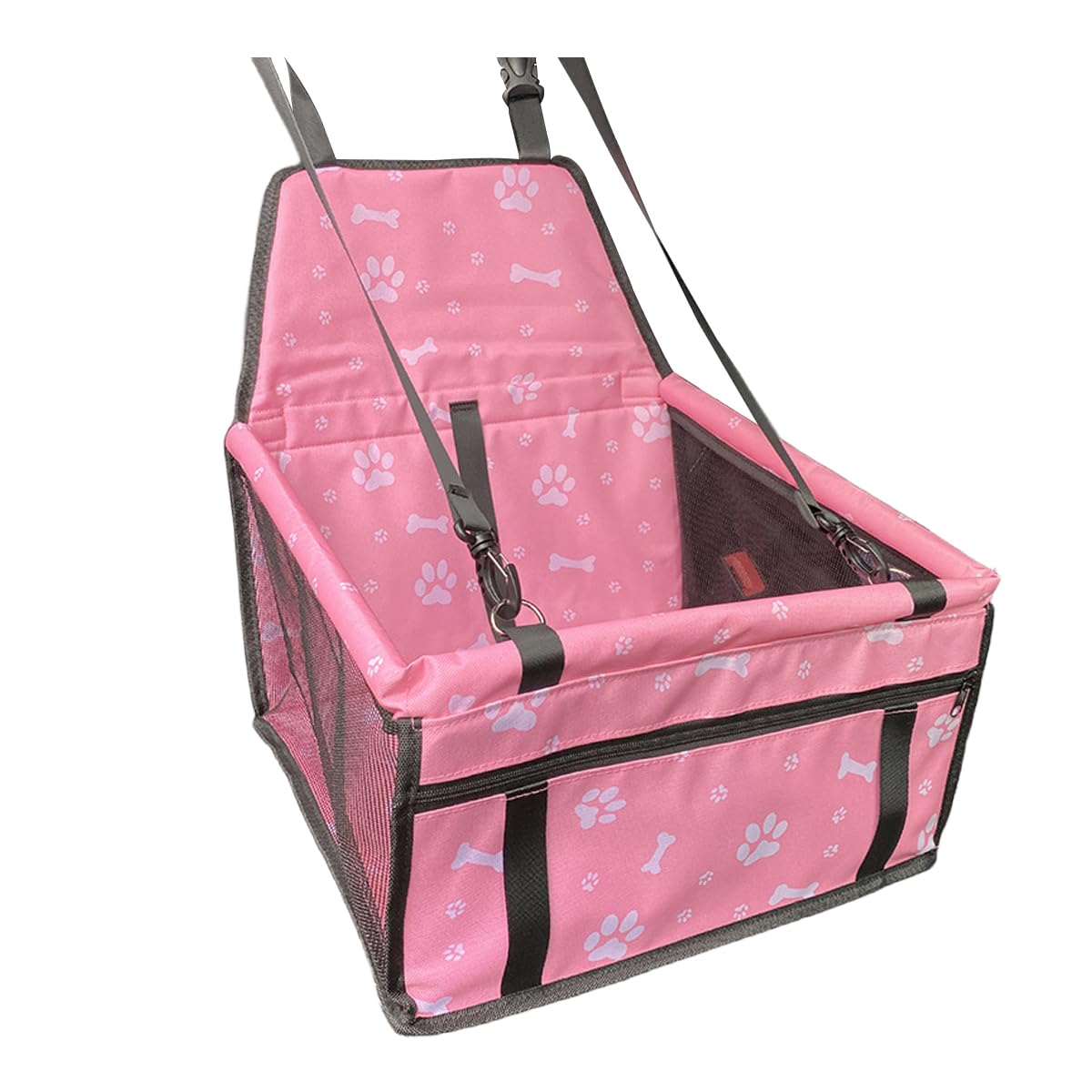 Pink Waterproof Oxford Pet Car Seat O7801