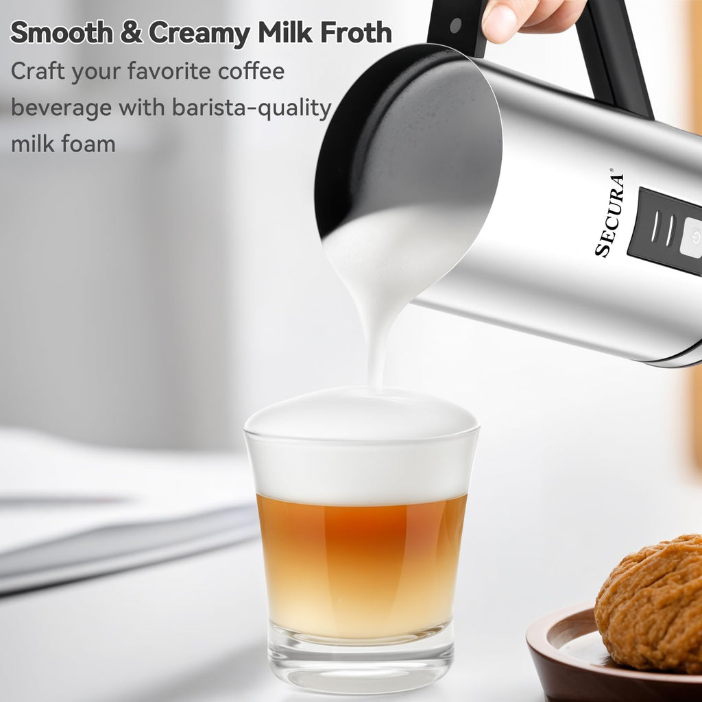 8.4oz Stainless Steel Milk Frother A74935