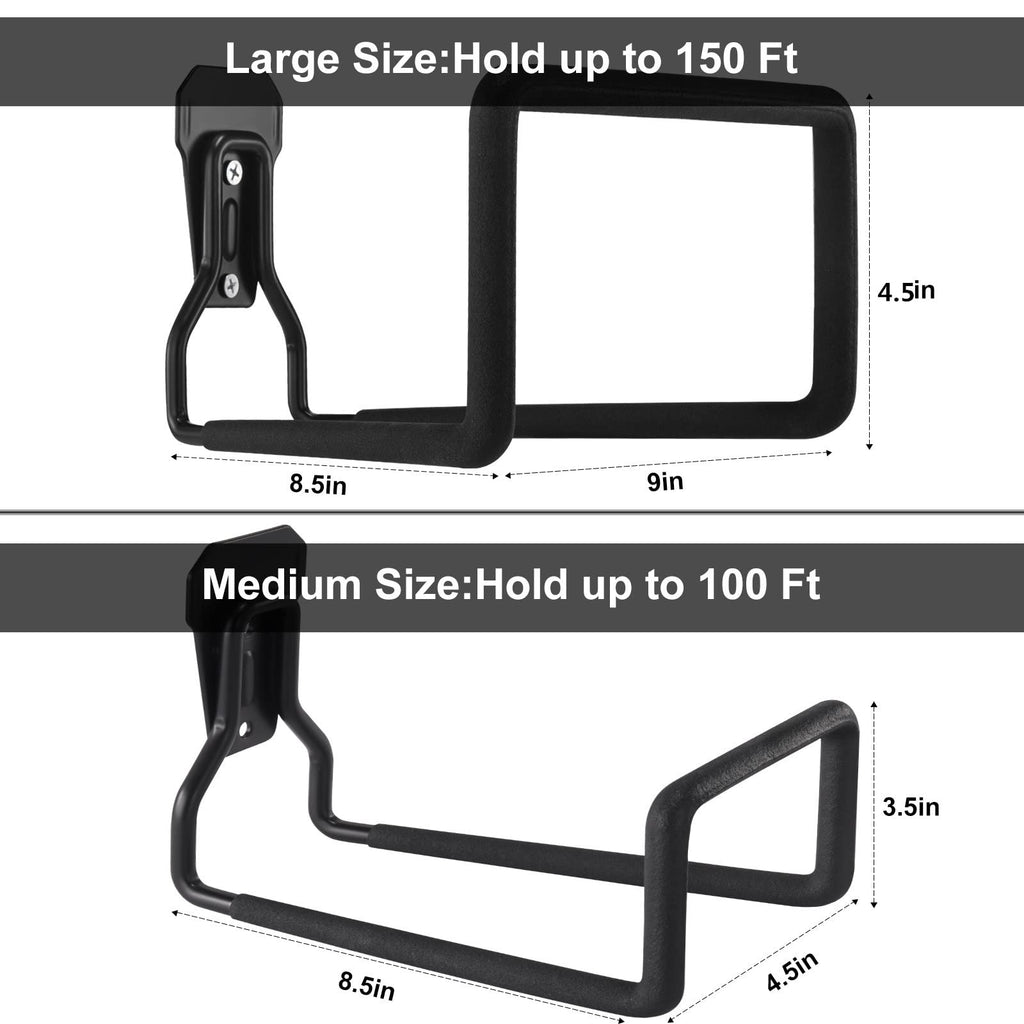 Heavy Duty Metal Hose Holder Wall Mount B9404
