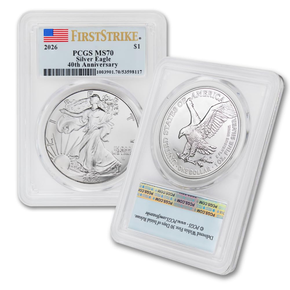 1 oz American Silver Eagle Coin MS-70 A5213