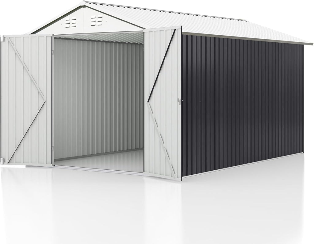 10x14 FT Metal Garden Storage Shed W140