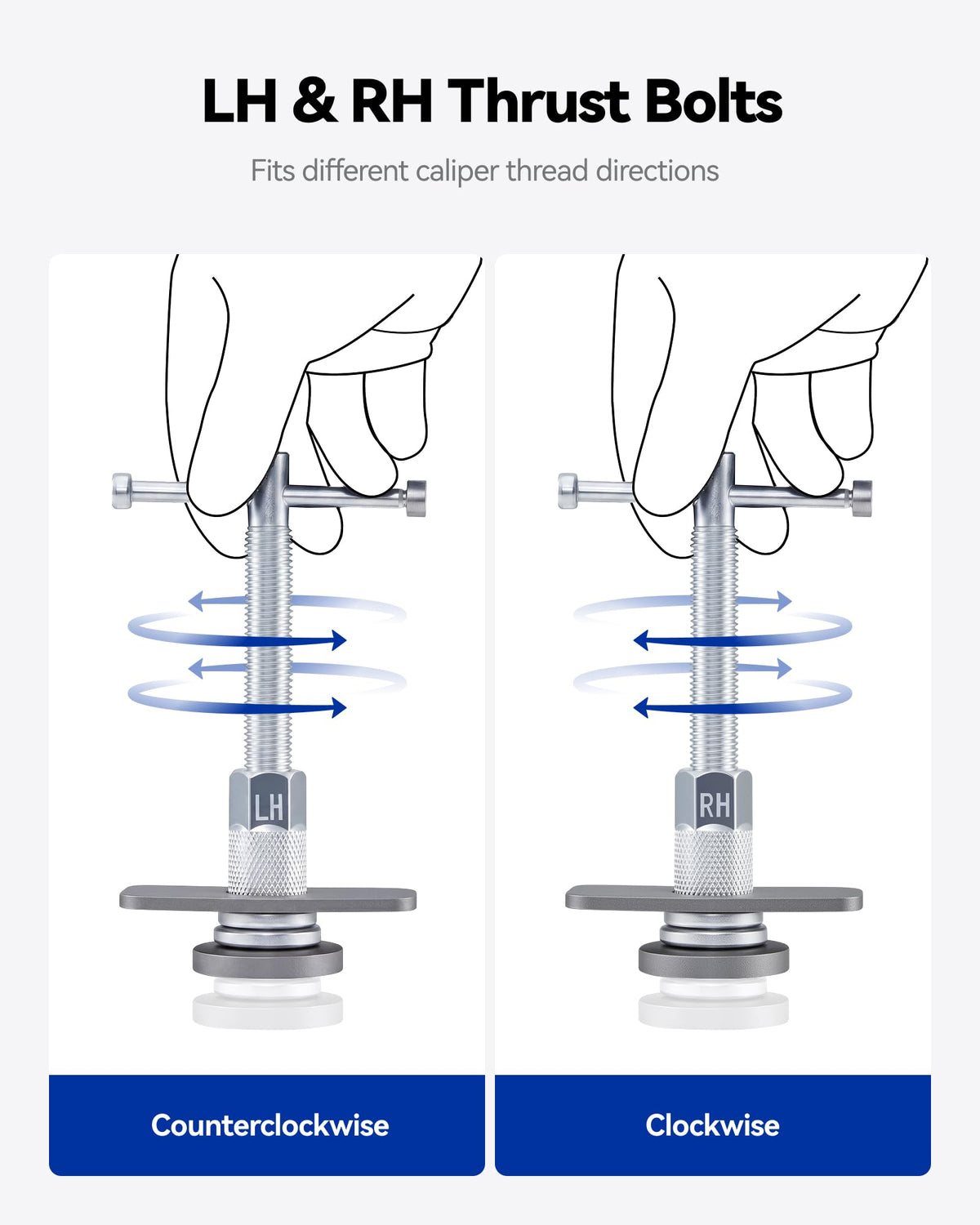 24pc Brake Caliper Compression Tool with Adapters & Hangers P235