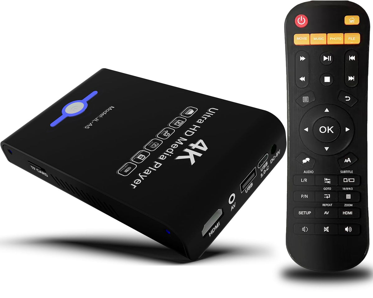 4K Ultra HD Media Player & HDD Enclosure 2-in-1 T915696