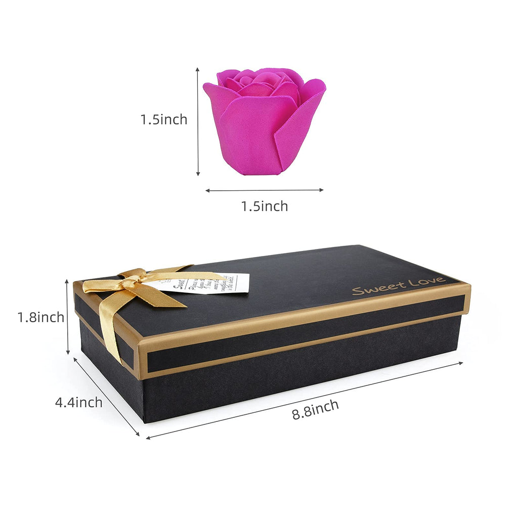 Pink Soap Flower Gift Set P9824