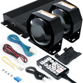 400W 12V 37 Tone Emergency Siren PA System with Microphone H142