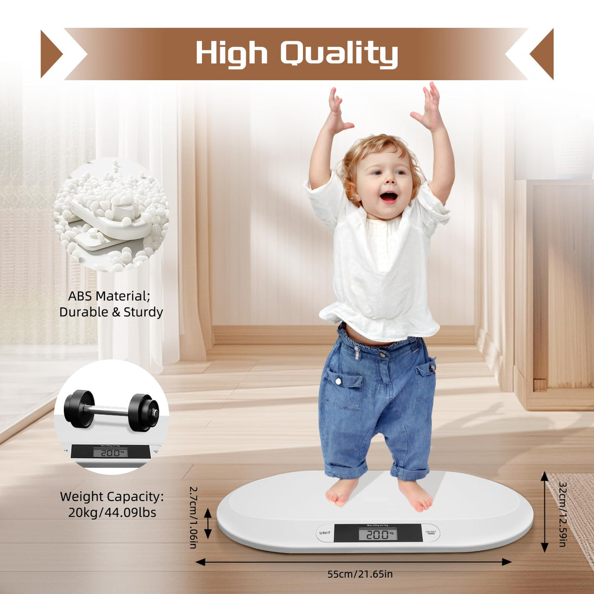 Digital Baby Scale up to 44lbs O260620