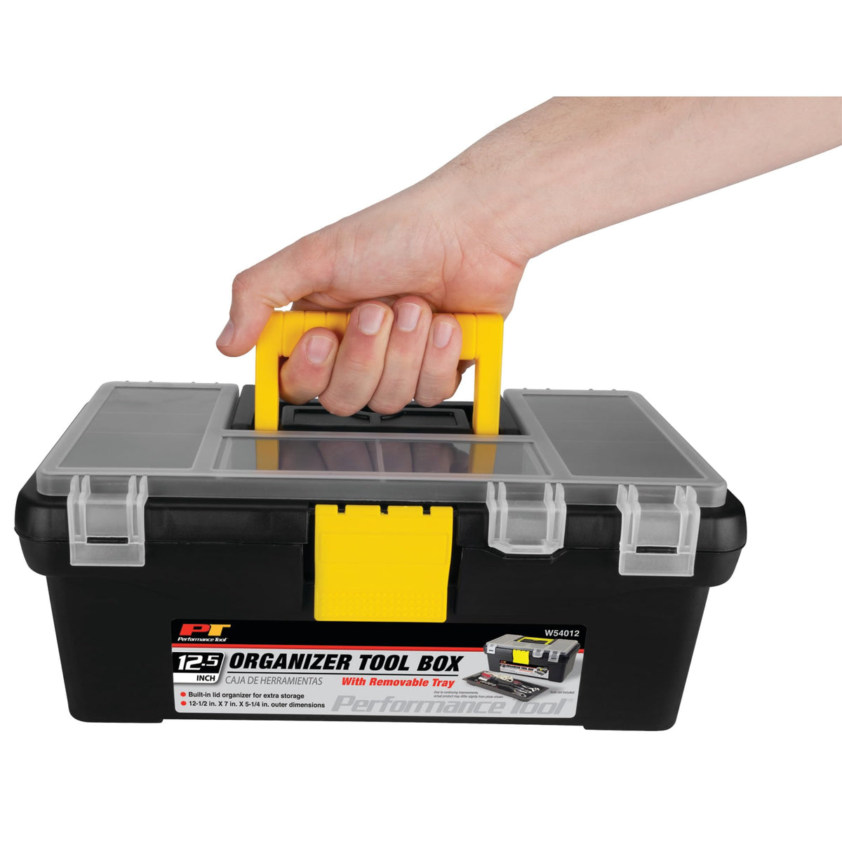 Heavy Duty Plastic Organizer Tool Box L12093