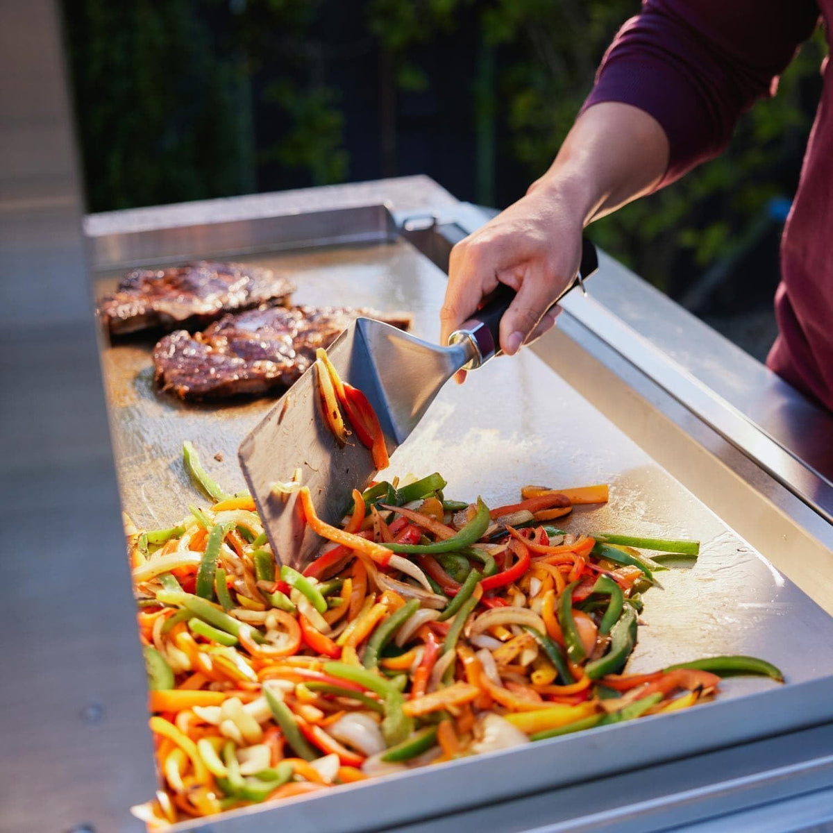 40-Inch Built-In Propane Gas Griddle with Stainless Steel Surface V750