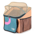 Expandable Soft-Sided Pet Bike Basket with Breathable Mesh S83767