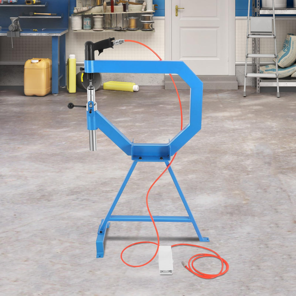Pneumatic Planishing Hammer with Foot Pedal & Steel Stand O607
