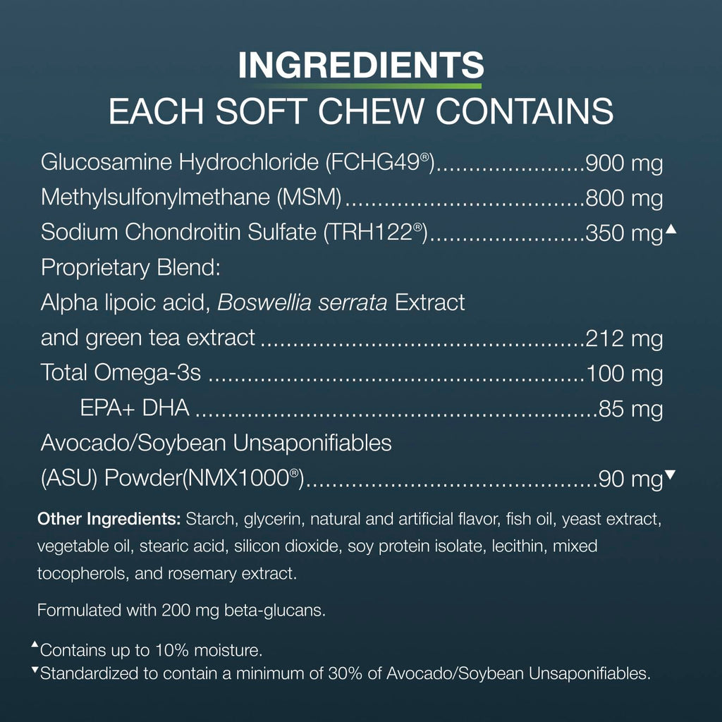 Large Dogs Soft Chews 84ct Joint Supplement D828