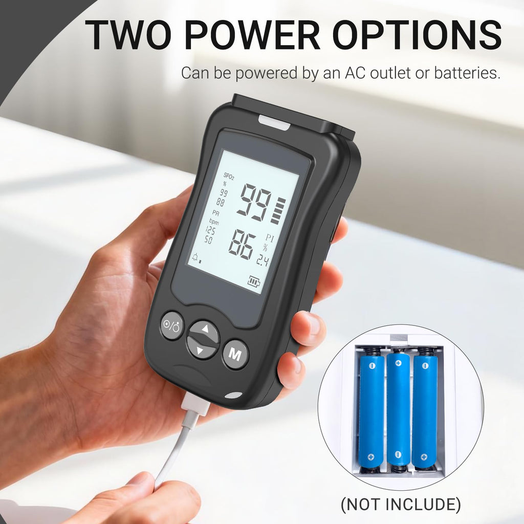Handheld Pulse Oximeter with Wrap Probe A572