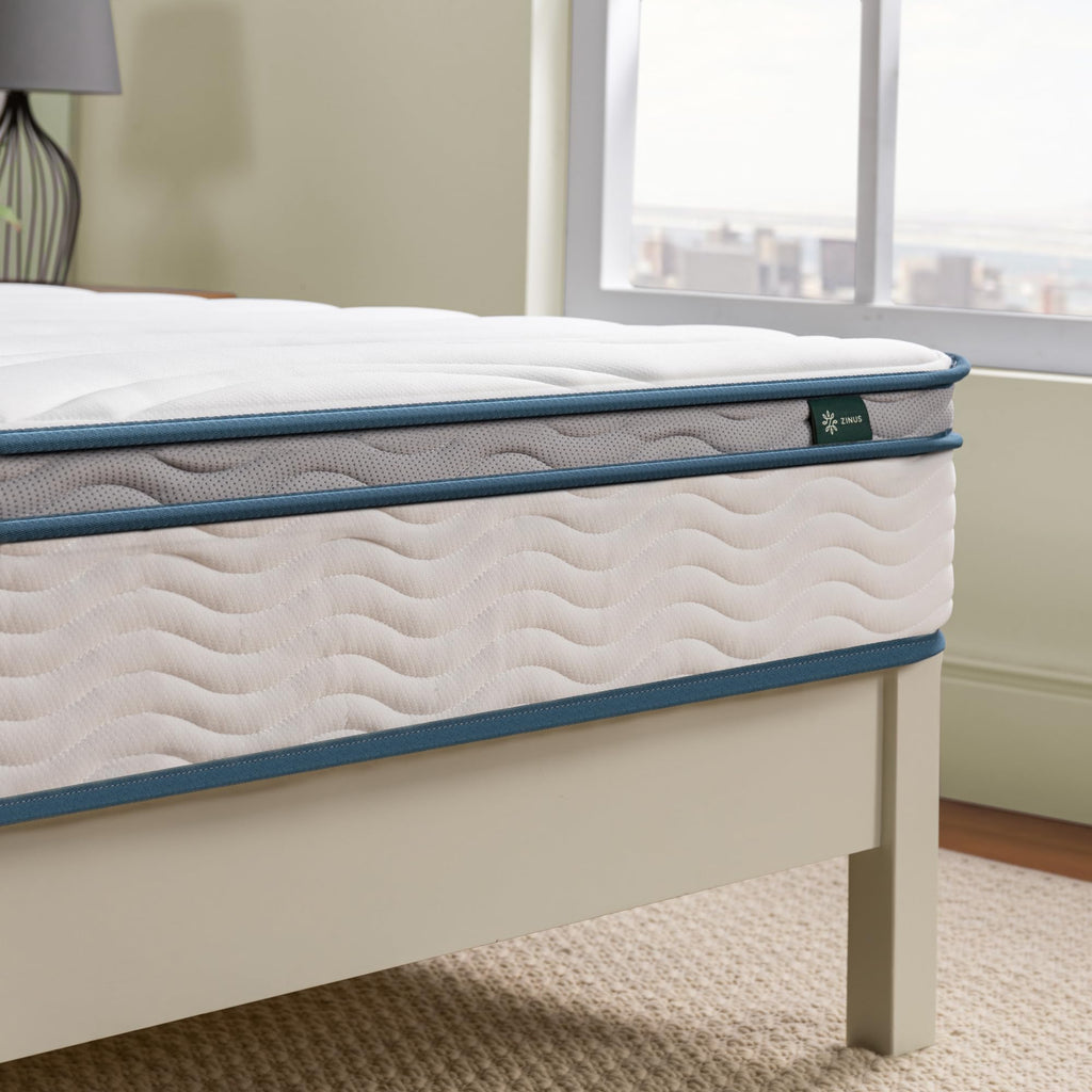 8 Inch Medium Firm Hybrid Mattress, Twin L22617