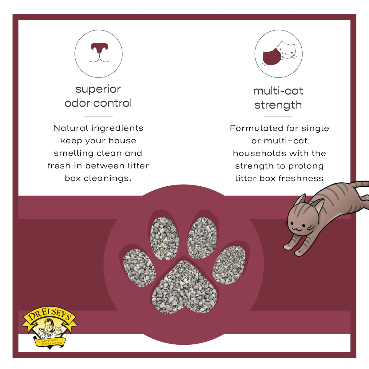 Clumping Cat Litter 40 lb Bag P8607