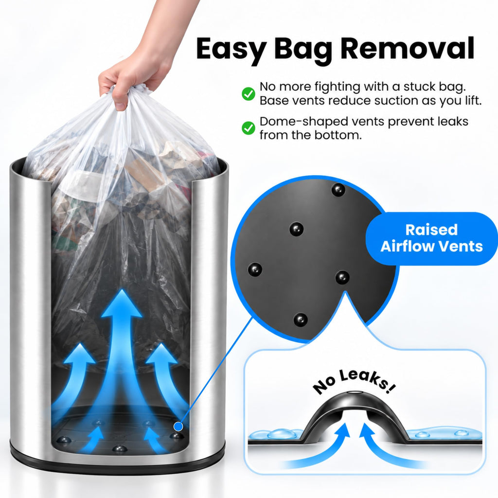 13 G Stainless Steel Sensor Trash Can R19807