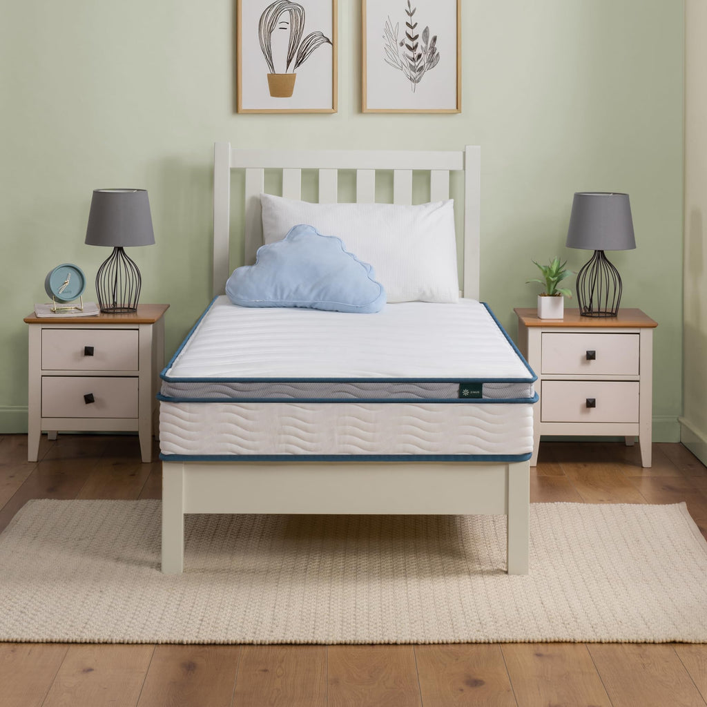 8 Inch Medium Firm Hybrid Mattress, Twin L22617