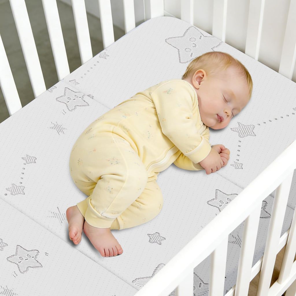Portable Pack and Play Mattress with Washable Cover I371590