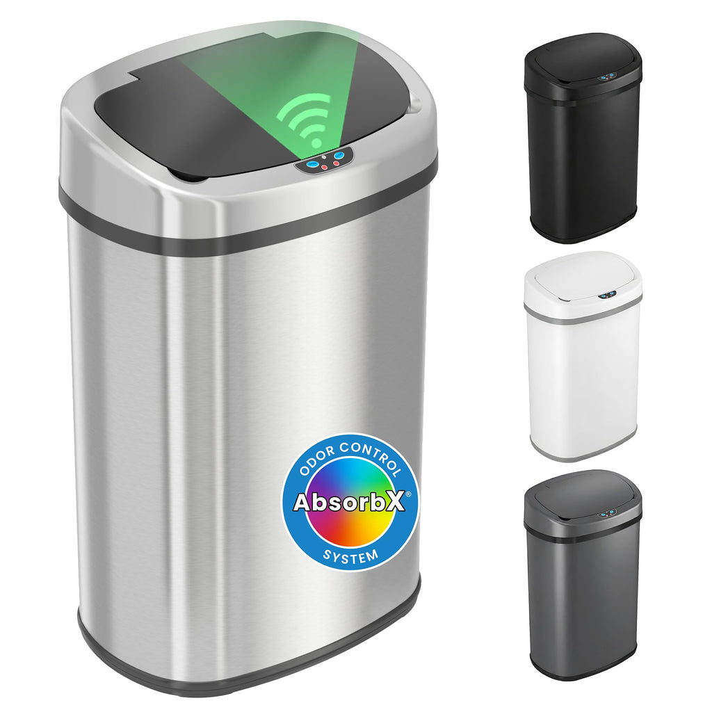 13 G Stainless Steel Sensor Trash Can R19807