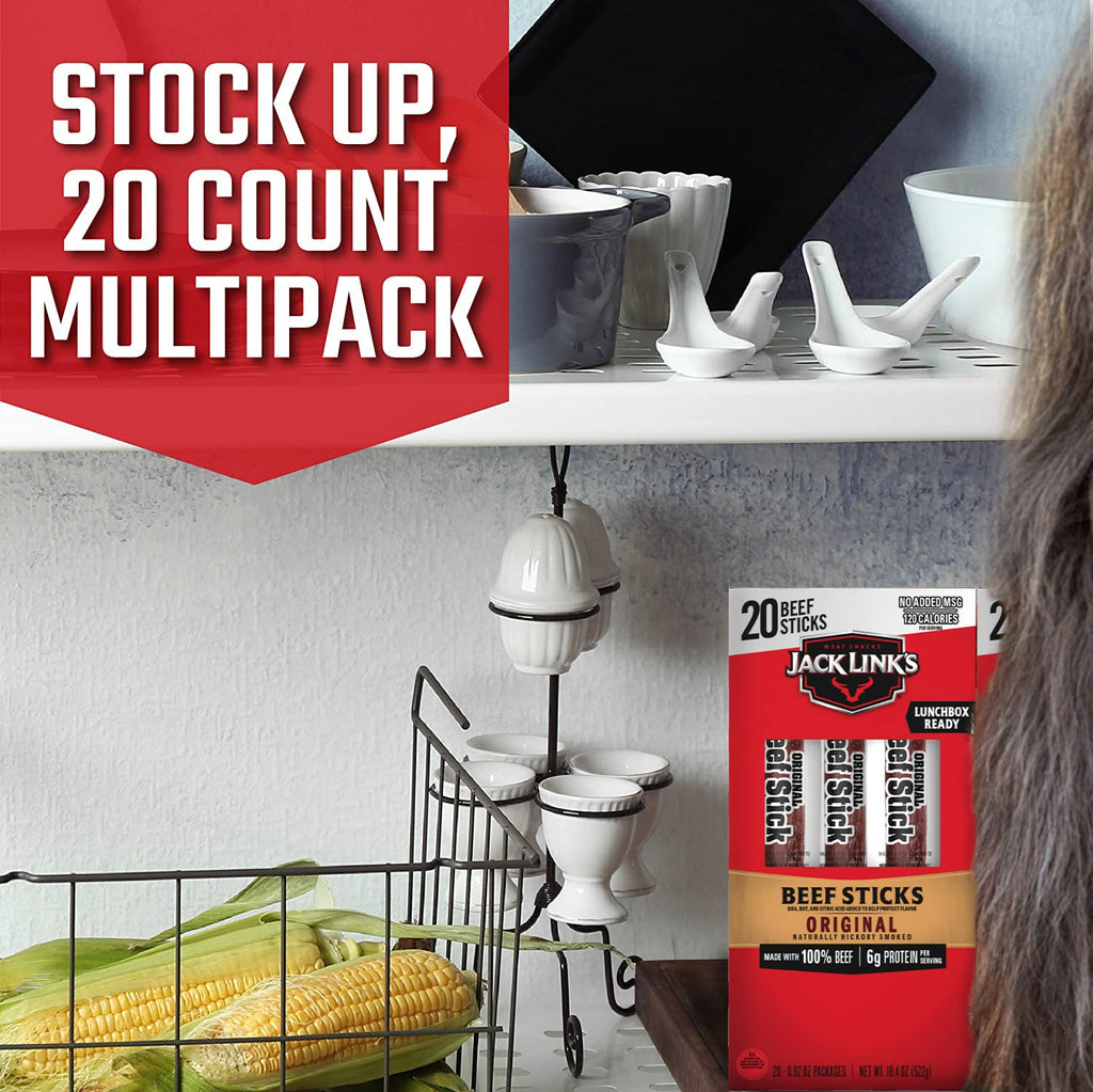 Beef Sticks 0.92 Oz 20 Count Pack of 40 F5102