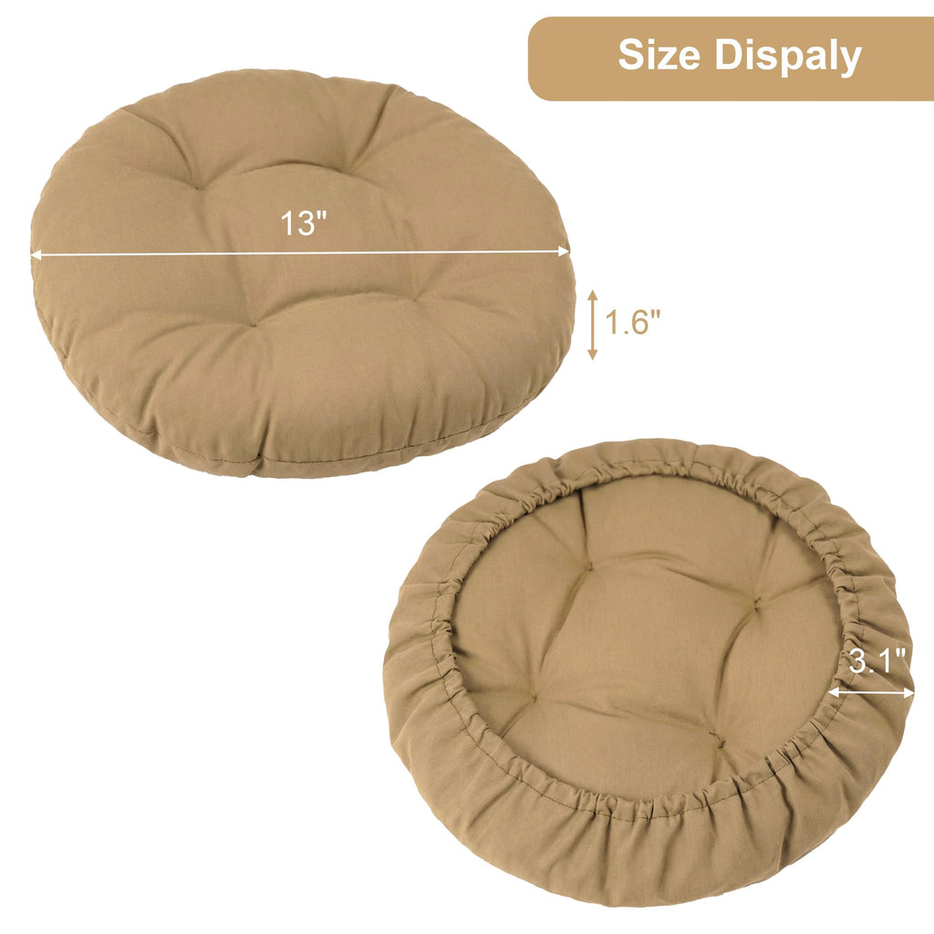 Folding Stool with 2 Pack Seat Cushion B4590