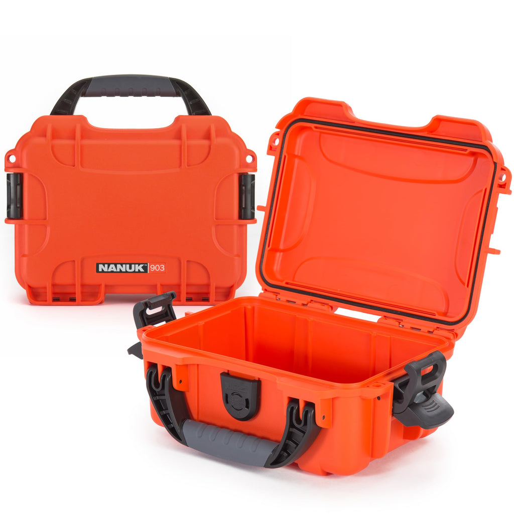 Orange Waterproof Hard Case E8814