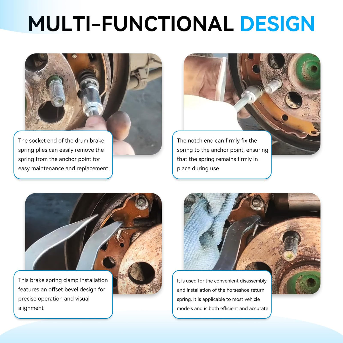 Drum Brake Spring Pliers Tool Set Q824