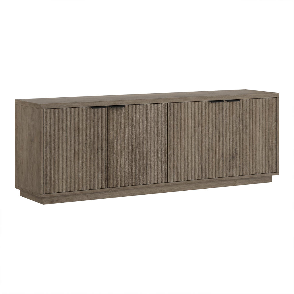 70" Weathered Gray TV Stand E8248