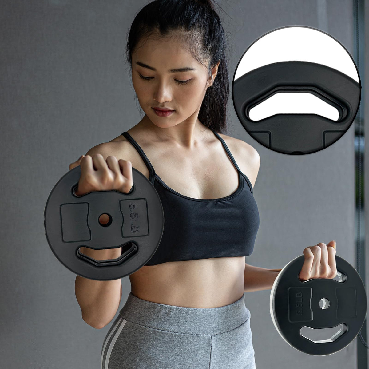 40 LB Adjustable Barbell Weight Set F559103