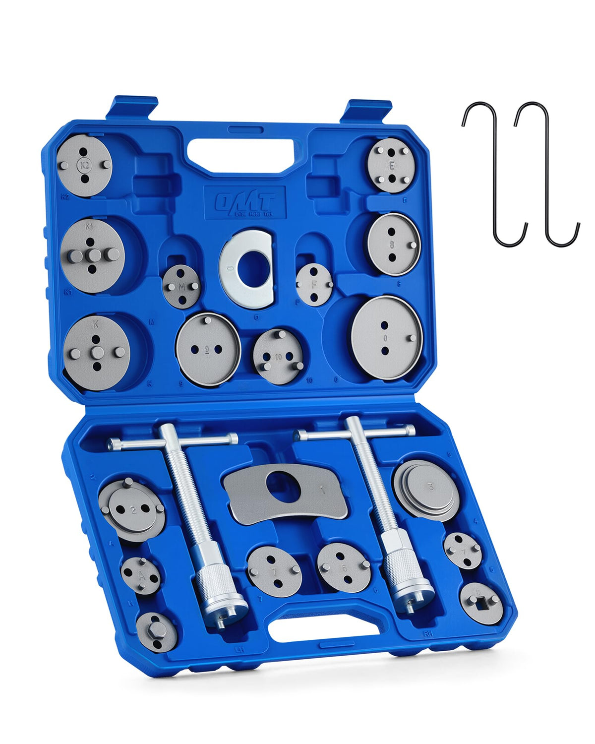 24pc Brake Caliper Compression Tool with Adapters & Hangers P235