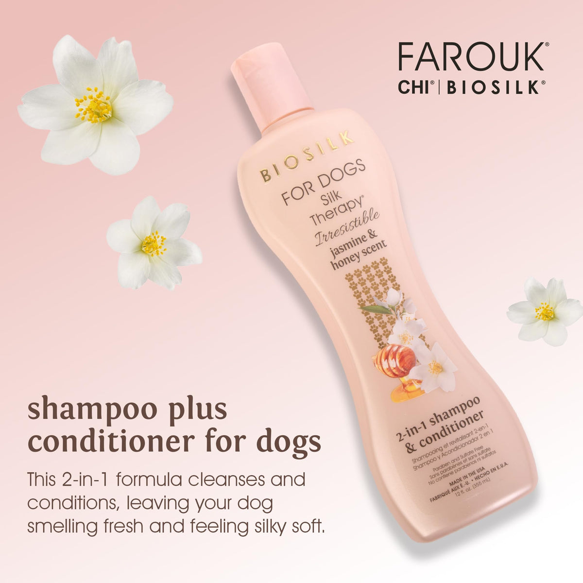 Dog Shampoo and Conditioner 12 Fl Oz X3706
