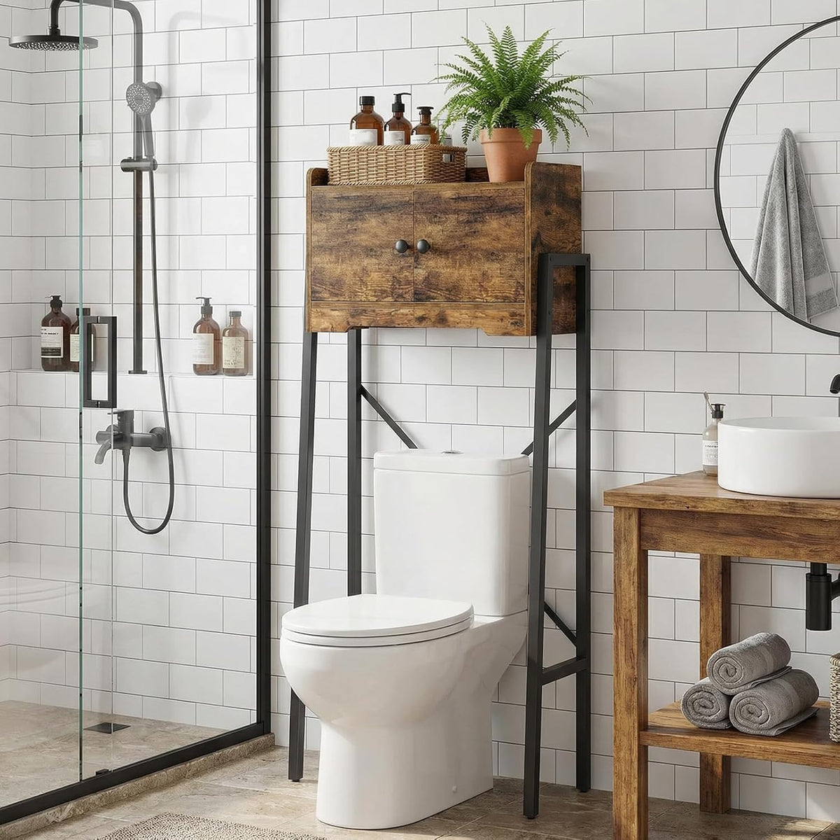 Over The Toilet Storage Cabinet Z70452