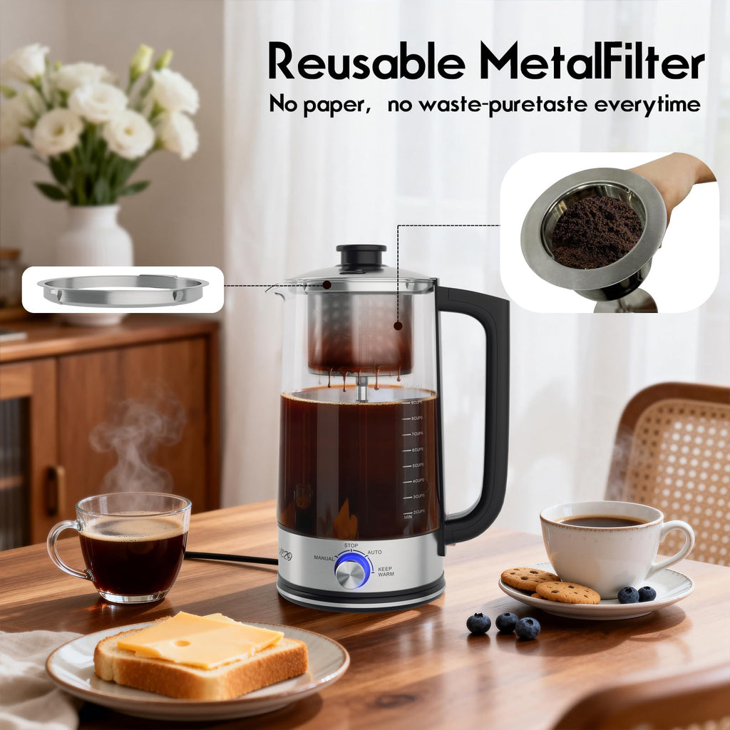 10-Cup Electric Percolator Coffee Maker W390