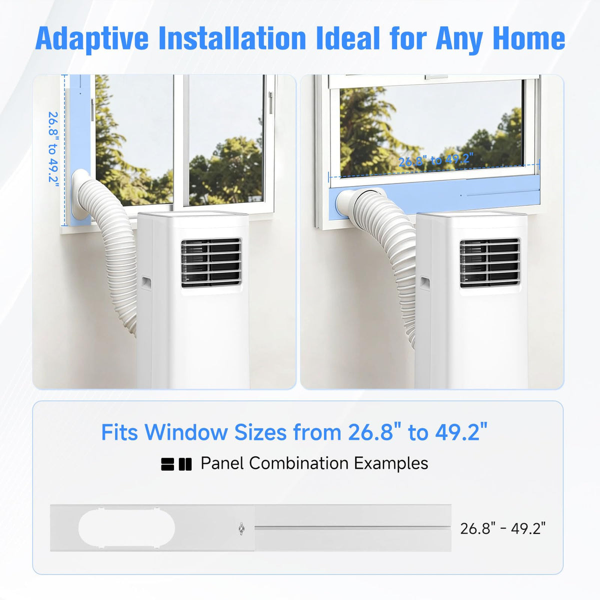 8500 BTU Portable Air Conditioner C8766