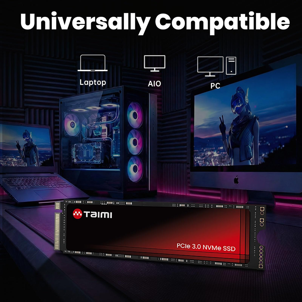 512GB NVMe M.2 2280 Solid State Drive B885